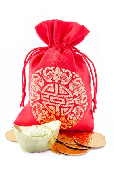 Китайський Новий рік подарунком сумки. — стокове фото