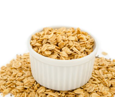Ev yapımı granola Kupası.