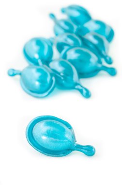 Saç, Tablet saç serumu için serum kapsül.