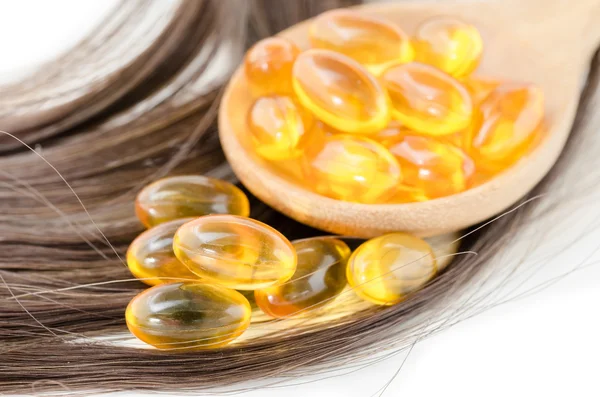 Serum kapsül saçlar için.