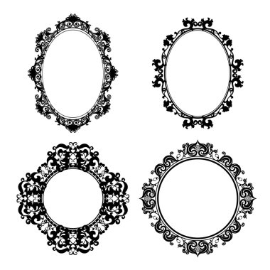 çerçeve resim veya fotoğraf için oyulmuş siluet