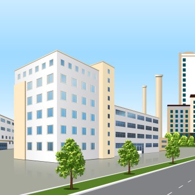 Fabrika Binası ofis ve üretim tesisleri
