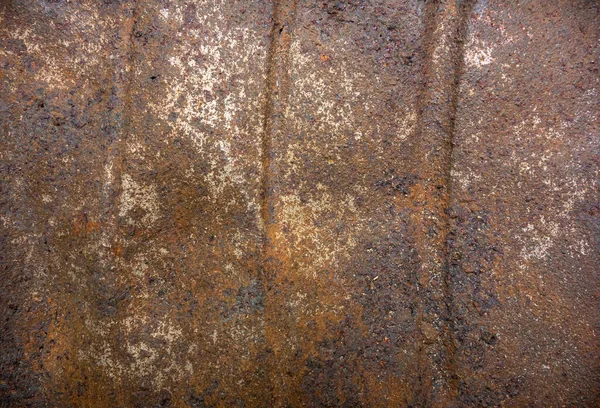 Texture Rusty Iron Brown Color — Stock Photo, Image