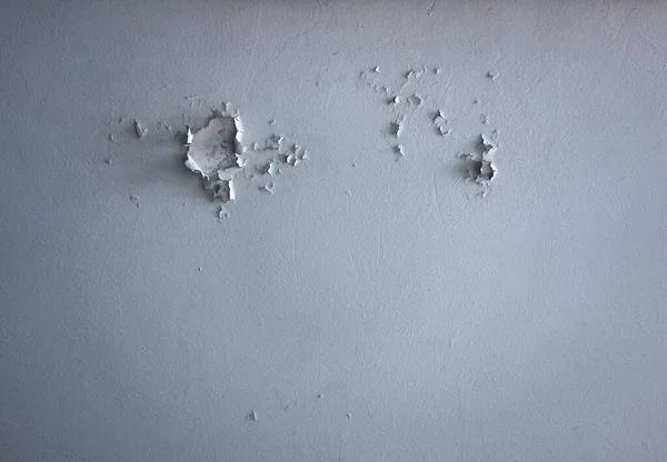 White Ceiling Peeling Paint Cracks Texture —  Fotos de Stock