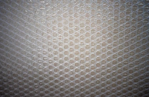 空気の泡とフィルムの質感 柔らかい梱包 — ストック写真