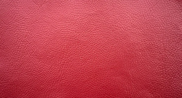 Artificial Red Leather Texture Furniture Paneling — Stock Photo, Image