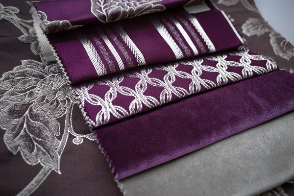 Visningsplagg Textilfoder För Möbelstoppning — Stockfoto