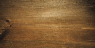 Eskimiş ahşabın dikdörtgen dokusu ve kahverengi lifler eski moda. Metin için boş alanı olan bir pankartın biçimi.