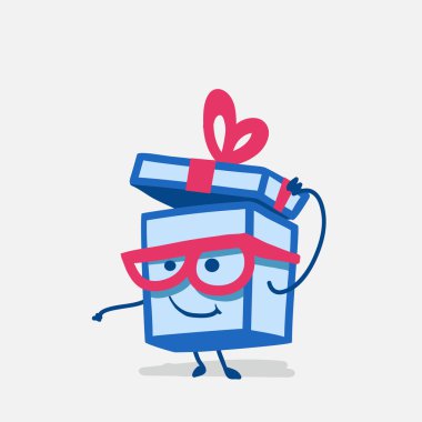 Komik hediye kutuları karakter