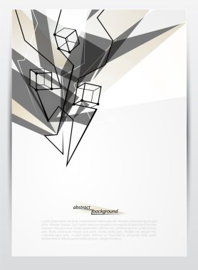 Soyut Geometrik Arkaplan