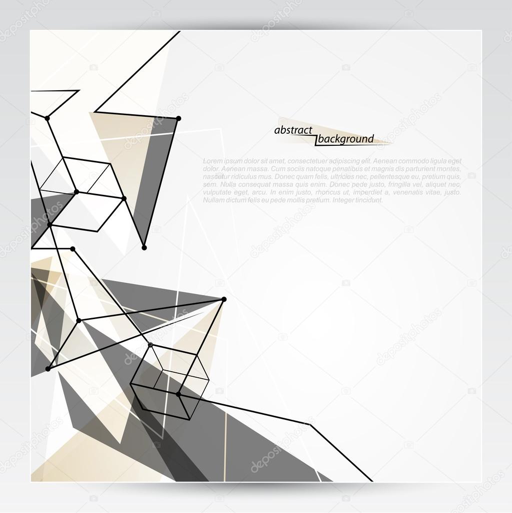 Abstract geometric background