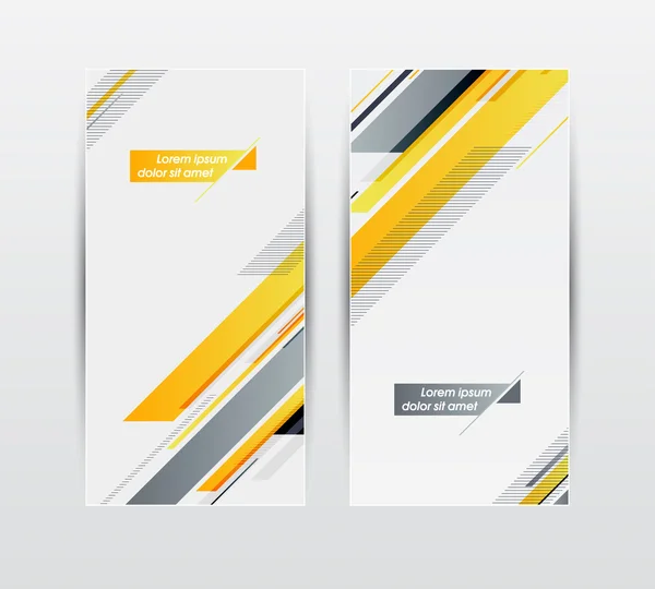 Modern vektör afiş geometrik desenli bir dizi