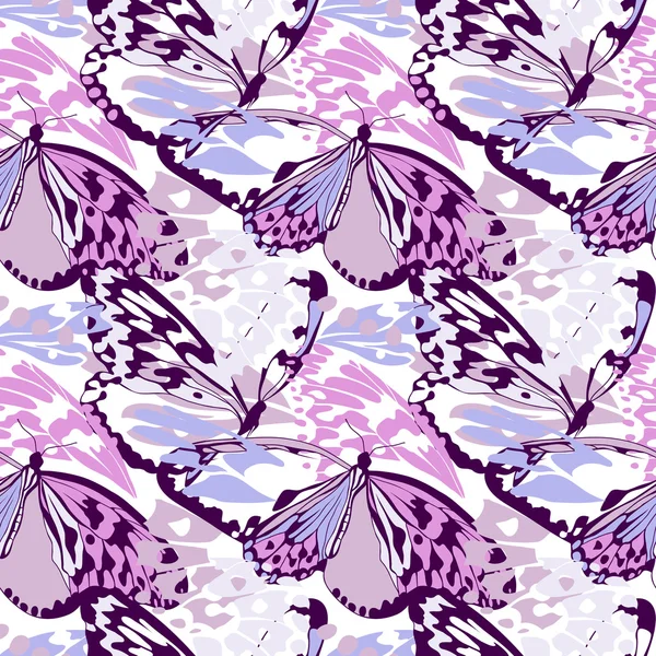 Sorunsuz kelebek kanat deseni