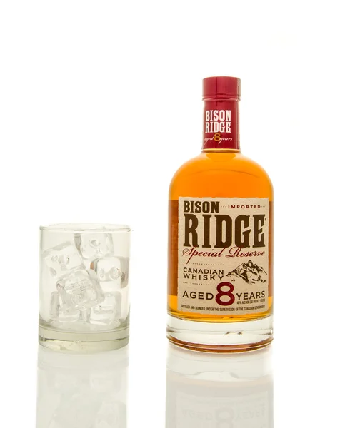 Bison ridge whisky — Stock Photo, Image
