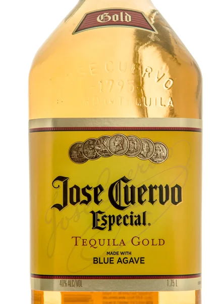 Tequila Jose Cuervo gold — Stock fotografie