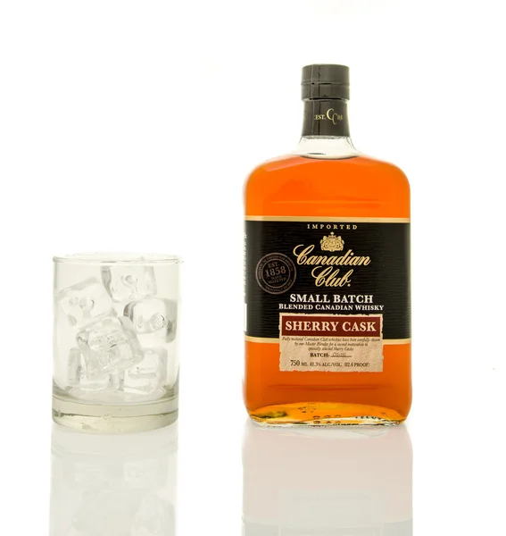 Canadian Club small batch whisky — Stok fotoğraf