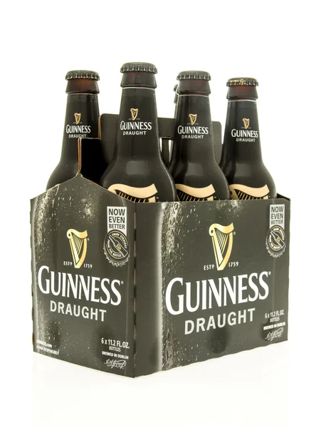 Guinness bier van het vat — Stockfoto