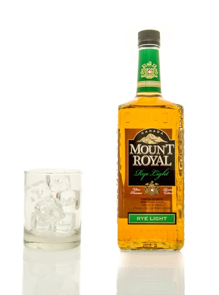 Mount Royal żytnią whisky — Zdjęcie stockowe