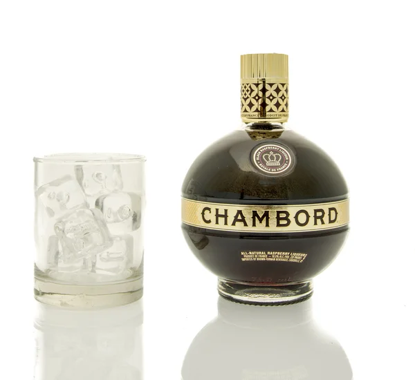 Bouteille de liqueur Chambord — Photo