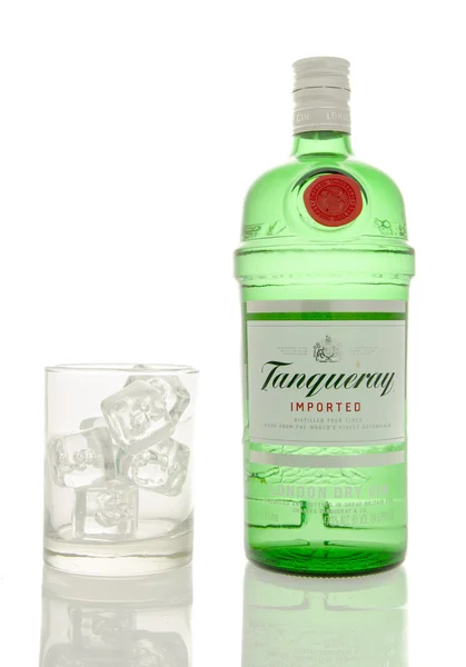 Fles Tanqueray gin — Stockfoto