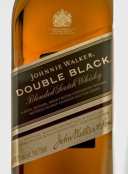 Johnnie Walker duplo — Fotografia de Stock