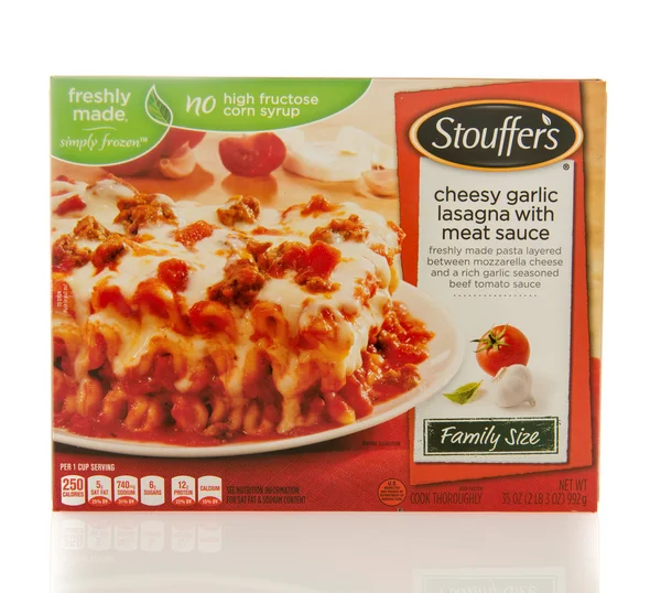 Scatola della cena di Stouffer — Foto Stock
