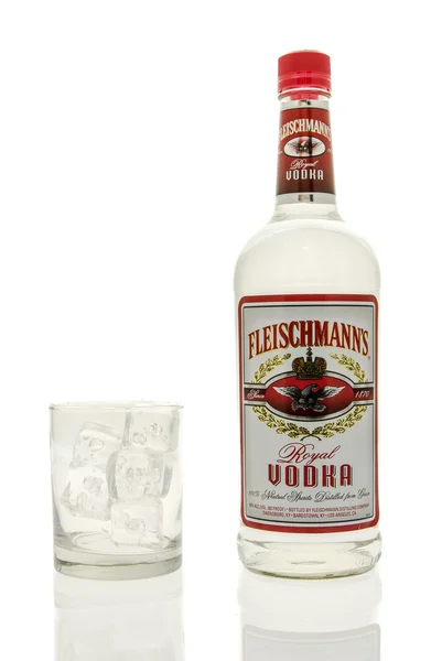 Fleishmann van wodka glas — Stockfoto