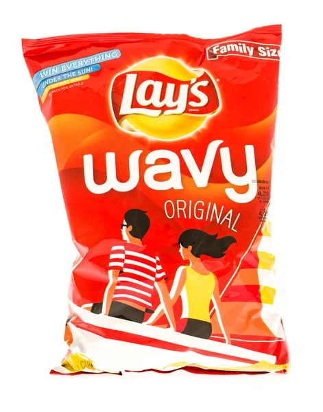 Пакет чипсов от Frito Lay — стоковое фото