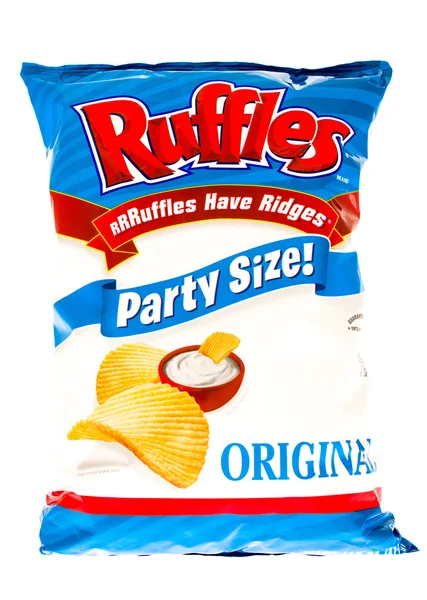 Пакет чипсов от Frito Lay — стоковое фото