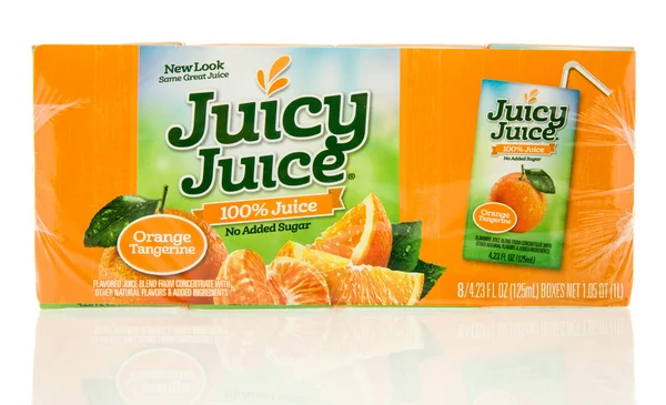 Juicy Juice orange — Stock Photo, Image