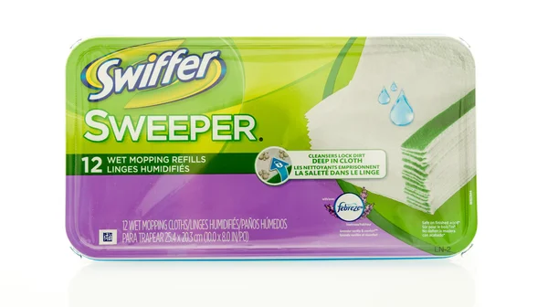 Swifer sweeper package — Stock Photo, Image