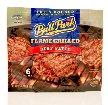 Ballpark sığır patty