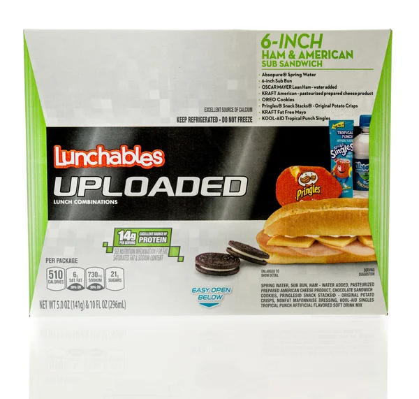 Lunchables geüpload pakket — Stockfoto