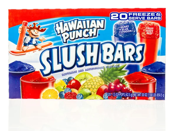 Hawaiian punch slush bars — Stock Photo, Image