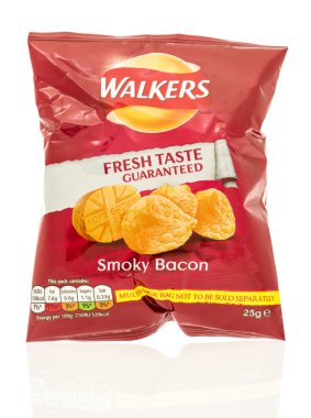 Walkers chips bag clipart
