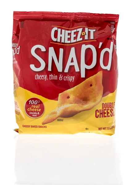 Уиннеконн Штат Висконсин Октября 2020 Года Пакет Cheez Sanpd Cheesy — стоковое фото