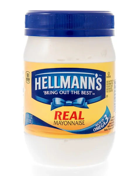 La vera maionese di Hellman — Foto Stock