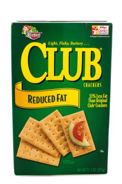 Club crackers reduced fat clipart