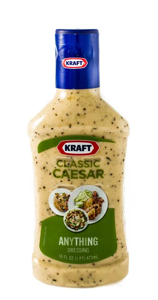 Kraft klasszikus caeser salátaöntet — Stock Fotó