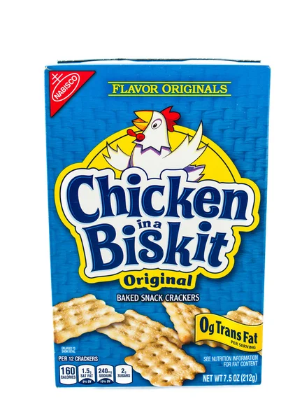 Kuře v biskit sušenky — Stock fotografie