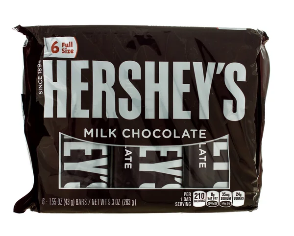 Hershey czekolada barów — Zdjęcie stockowe