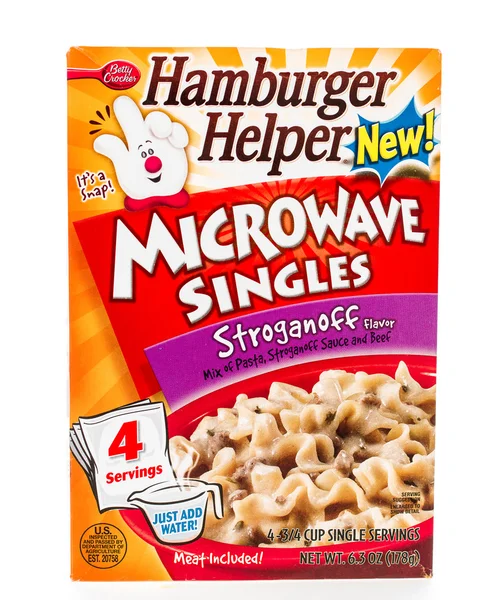 Hamburger helper — Stockfoto