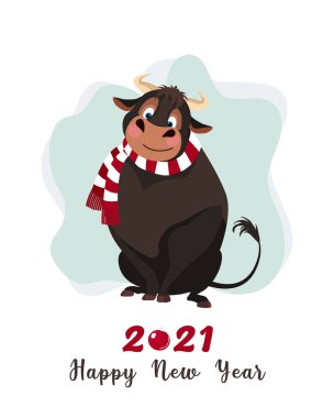 Şirin Çizgi Film Boğa bir fincan kahvenin içinde oturuyor.