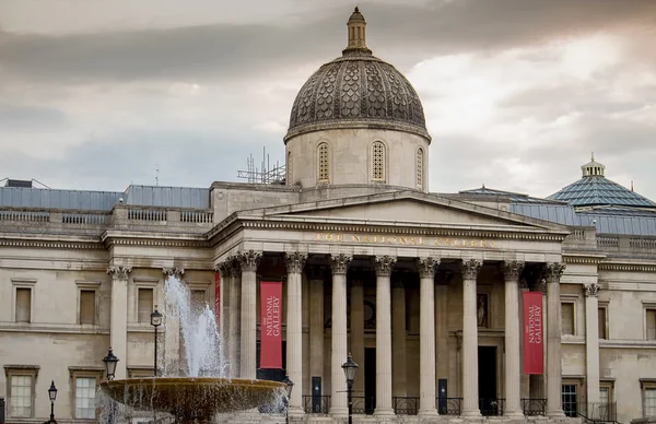 National Gallery en Trafalgar Square, Londres —  Fotos de Stock