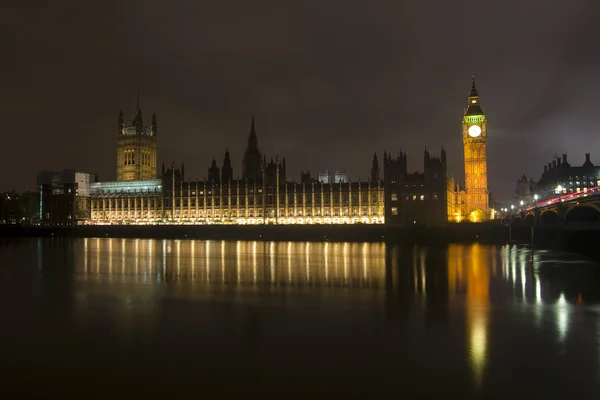 Big ben at night — Stock Photo, Image