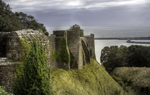 Mura del castello di Dover — Foto Stock