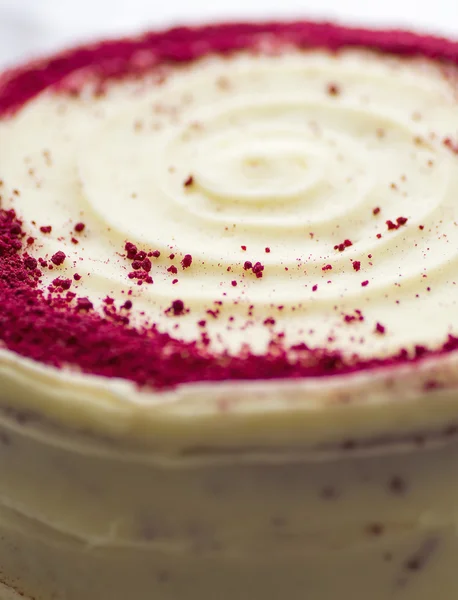 Pastel de terciopelo rojo — Foto de Stock