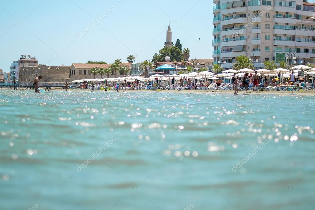 Larnaca beach, Cyprus Stock Editorial Photo © stanzi11 77072211