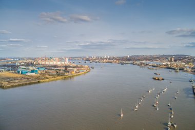 Londra 'da Thames Nehri