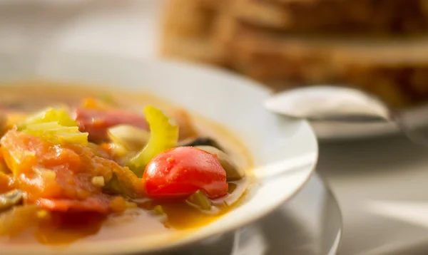 Sopa de goulash vegetal — Fotografia de Stock